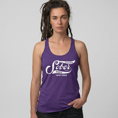 Sober Since Sober Tank Top product photo (view 10)
