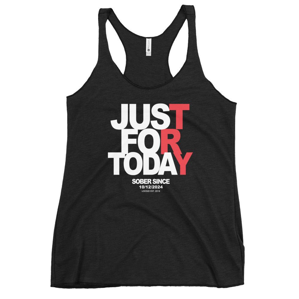 Just Try For Today Sober Tank Top packaging detail (view 8)