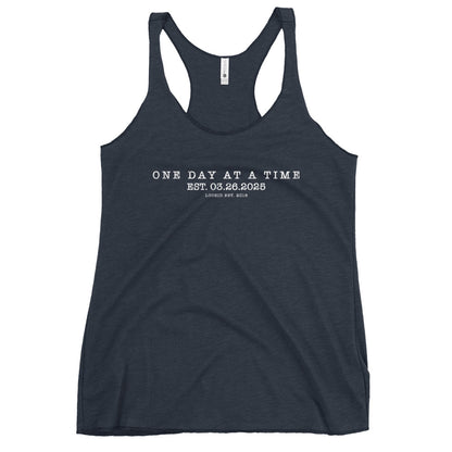One Day At a Time Sober Tank Top packaging detail (view 8)