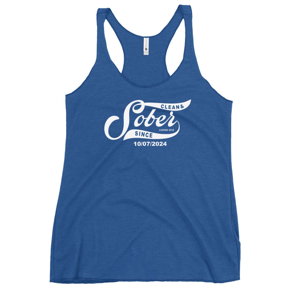 Sober Since Sober Tank Top graphic detail (view 14)