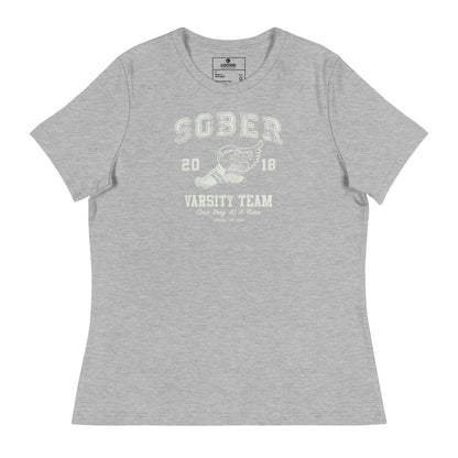 Sober Varsity Relaxed Sober Sober T Shirt back view (view 7)