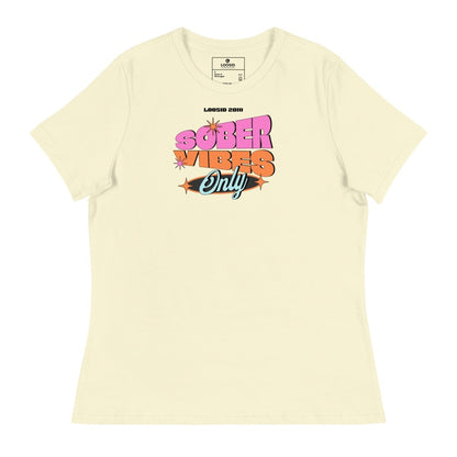Sober Vibes Relaxed Sober Sober T Shirt side view (view 6)