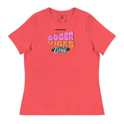 Sober Vibes Relaxed Sober Sober T Shirt lifestyle view (view 5)