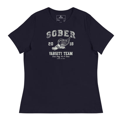 Sober Varsity Relaxed Sober Sober T Shirt side view (view 6)