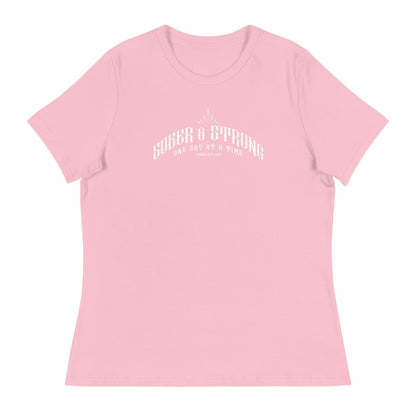 Sober & Strong Sober T Shirt side view (view 6)